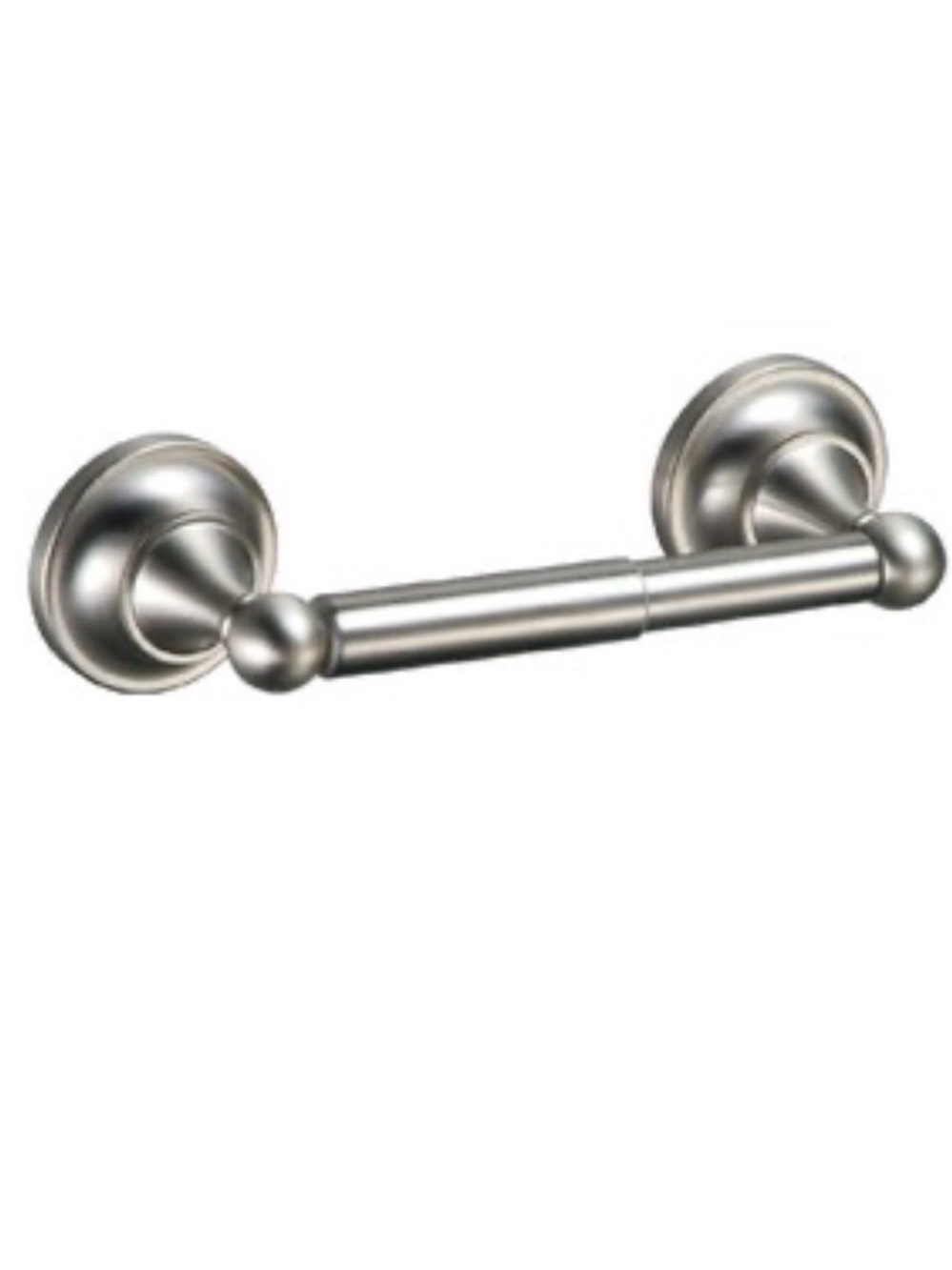 Gatco Tiara Satin Nickel Wall Mount Spring-loaded Toilet Paper Holder NEW NIB